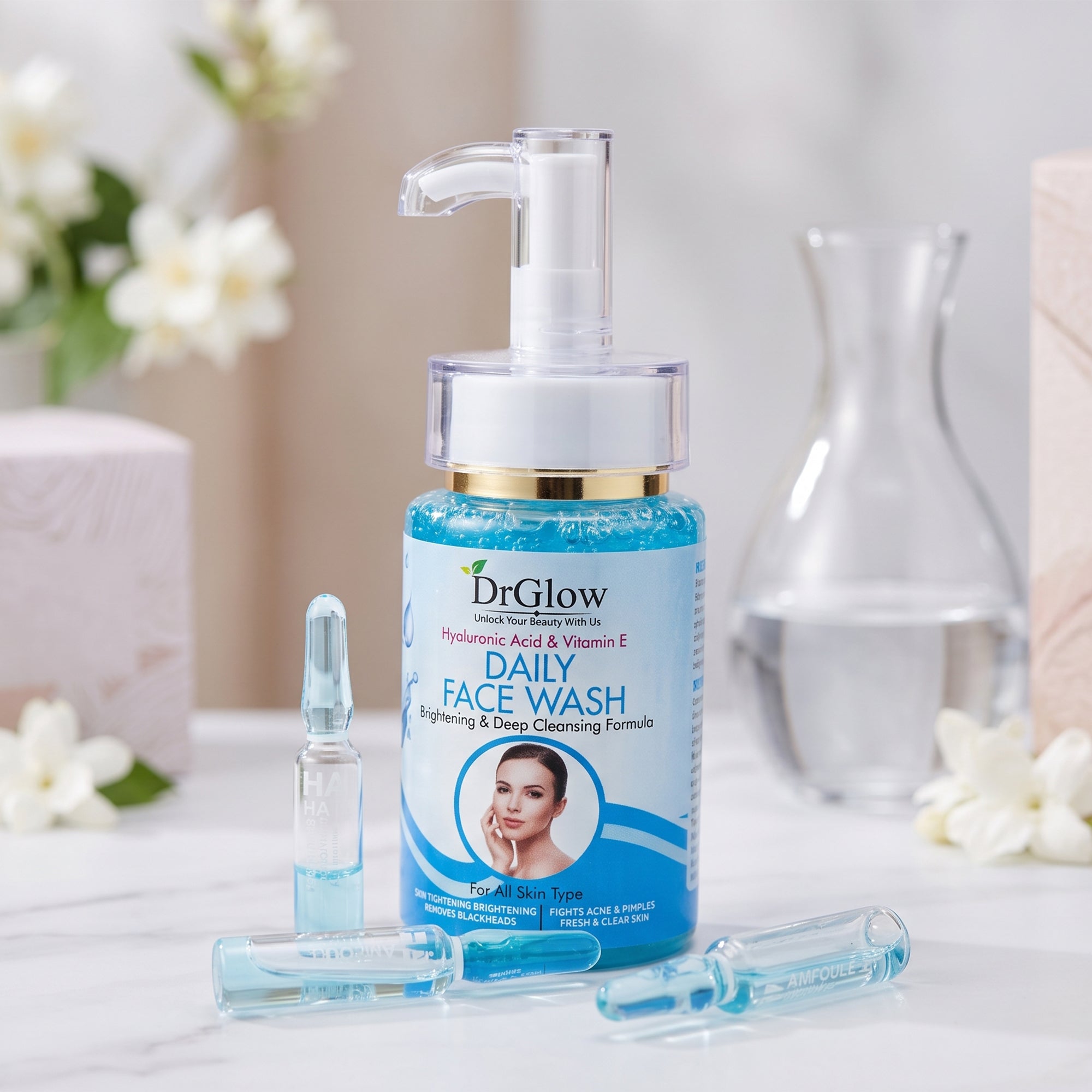 Face Wash (Hyaluronic Acid & Vitamin C)